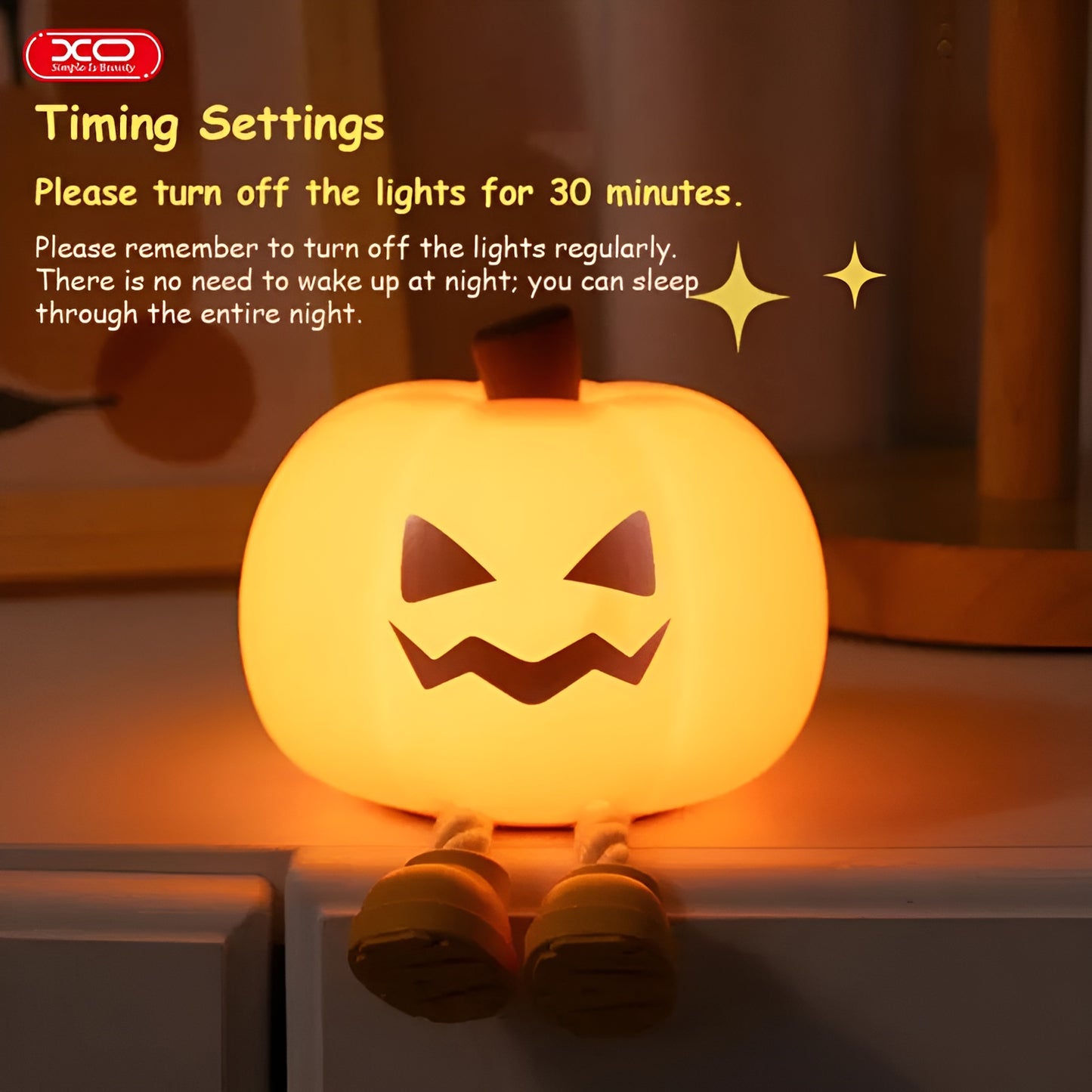 RADI Pumpkin Night Light